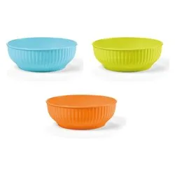 Insalatiera Plastica (22cm) costolata BLIM Assortito IN002 0220