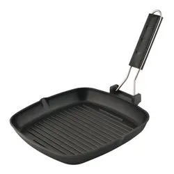 Bistecchiera Alluminio antiaderente (26x26cm) DIETIGRILL INDUCTION Nero 05500260