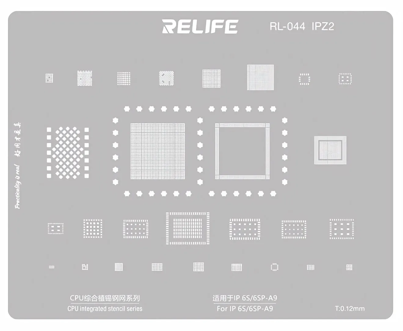 Rete BGA Relife RL-044 IPZ2 per Apple iPhone 6s / 6s Plus, CPU
