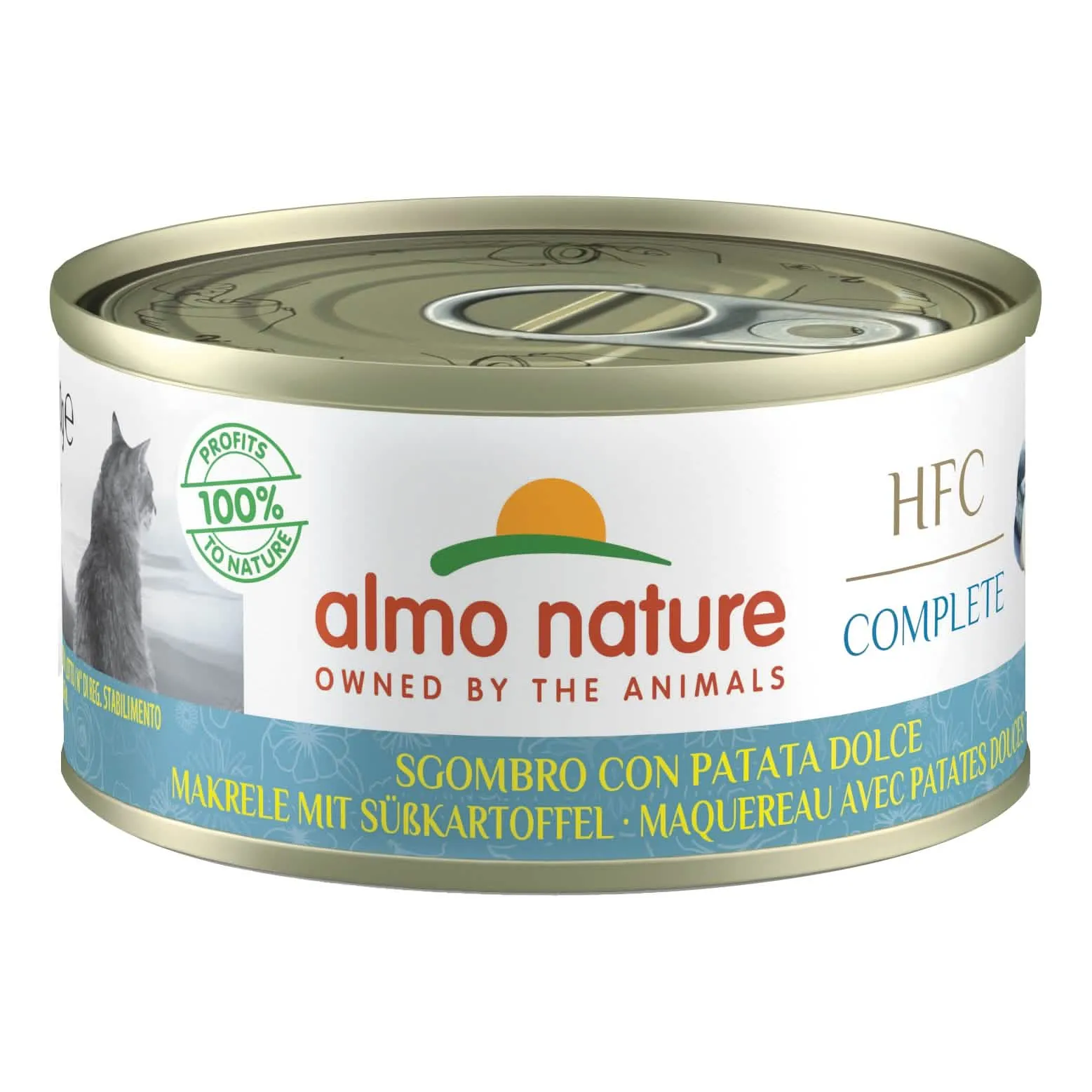 Hfc cat complete sgombro/patata dolce 70 g