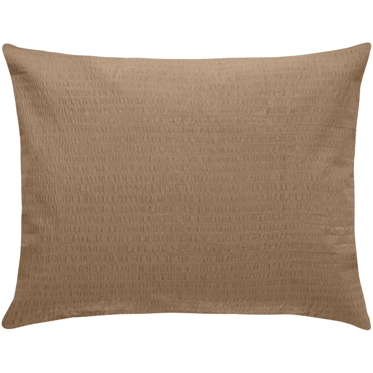 ERWIN M. Federa cuscino letto Mallorca chiusura a busta; 70x90 cm (LxL); moka