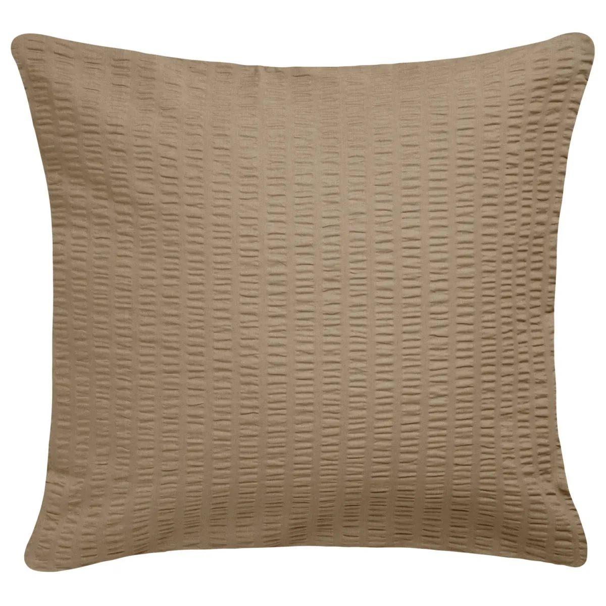ERWIN M. Federa cuscino letto Mallorca chiusura a busta; 80x80 cm (LxL); moka