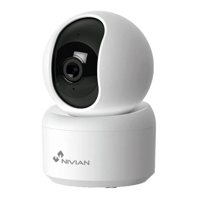 Videocamere di sorveglianza Nivian NVS-IPC-IS4 2K Visione Notturna Interna Controllo Vocale Audio Bidirezionale Rilevamento IA