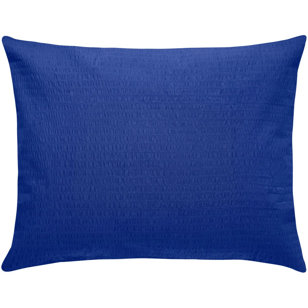 ERWIN M. Federa cuscino letto Mallorca chiusura a cerniera; 65x100 cm (LxL); blu cobalto