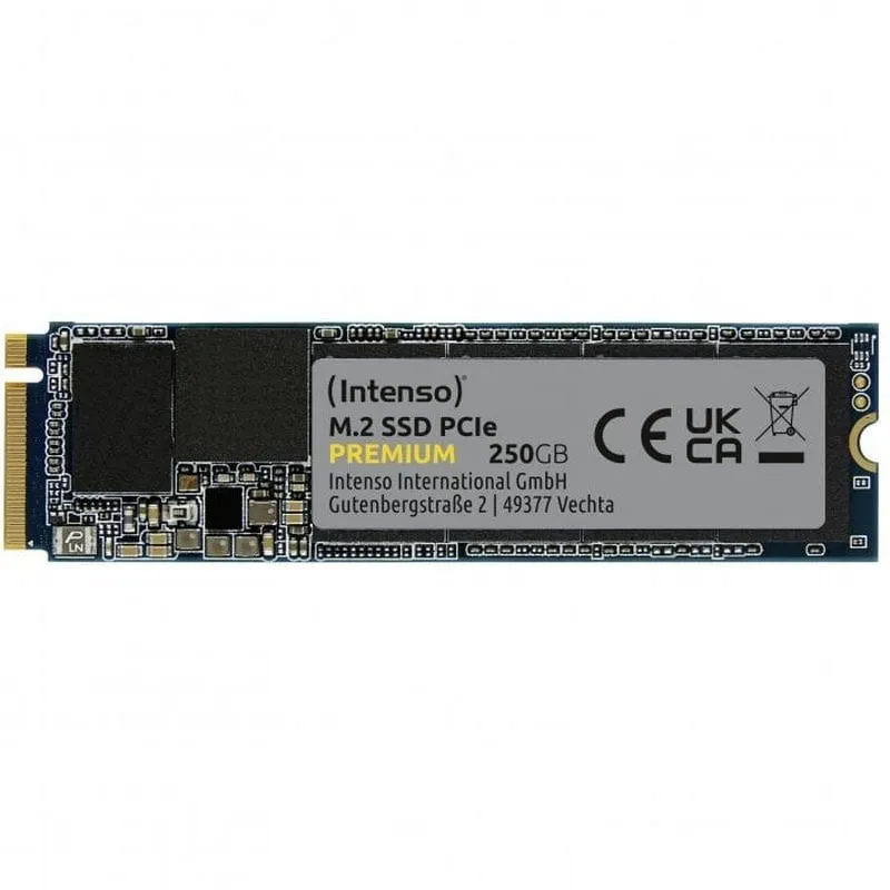 SSD Intenso Premium da 250 GB M.2 NVMe PCIe 3.0
