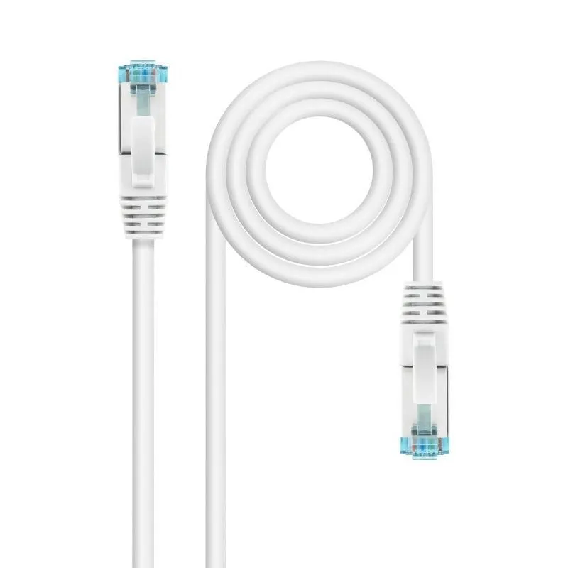 Cavo di rete Nanocable Cat.7 600MHz LSZH SFTP PIMF AWG26 2m Bianco