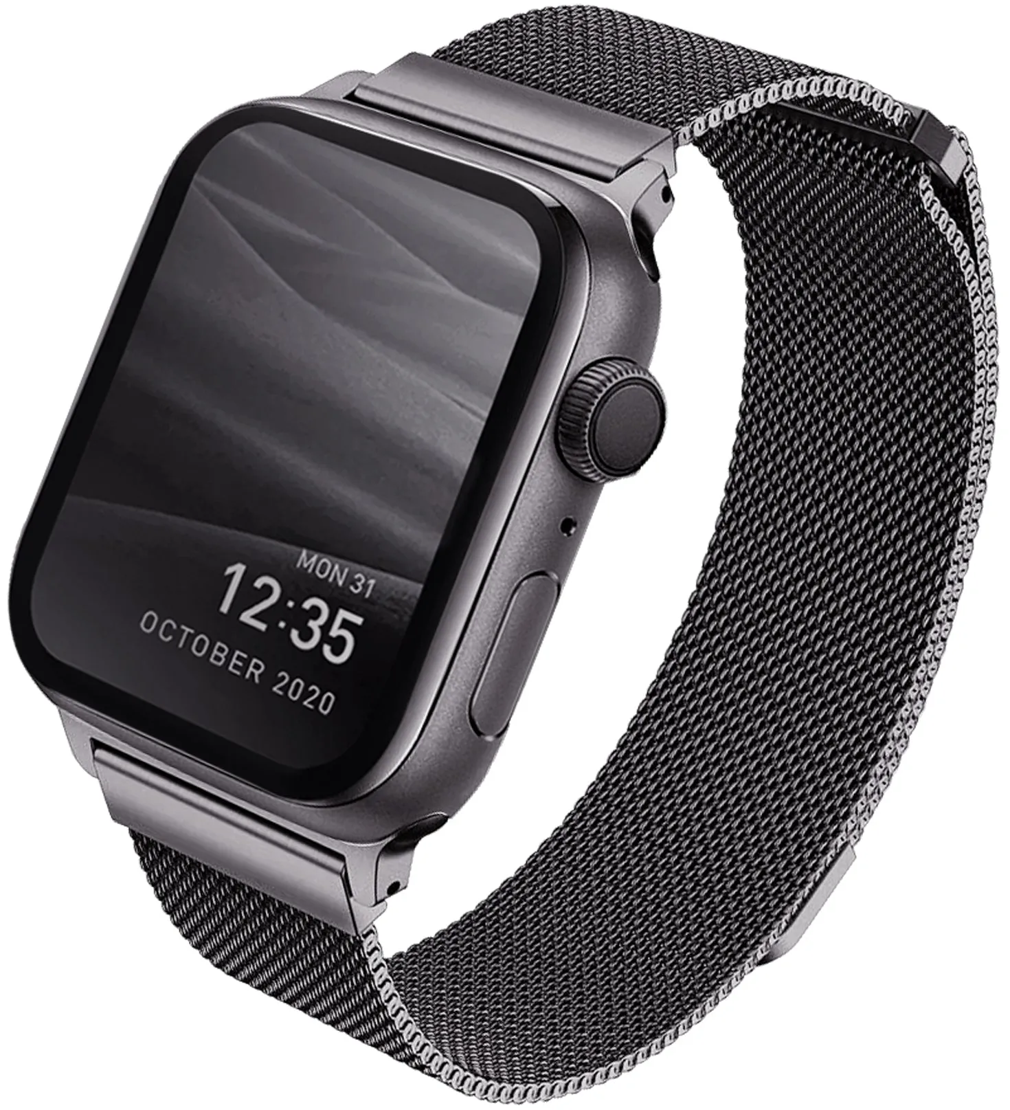 Cinturino UNIQ Dante per Apple Watch 45mm / 44mm / 42mm Series, Grigio
