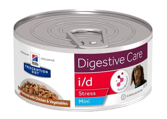 Prescription diet canine i/d stress chicken&vegetables stew 156 g