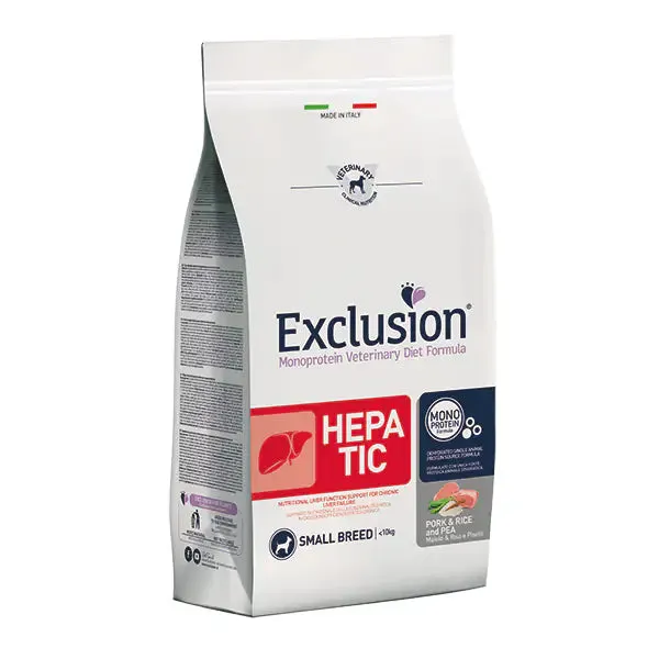Exclusion Diet Hepatic Monoprotein Small Breed Maiale 2 kg - Crocchette monoproteiche cane