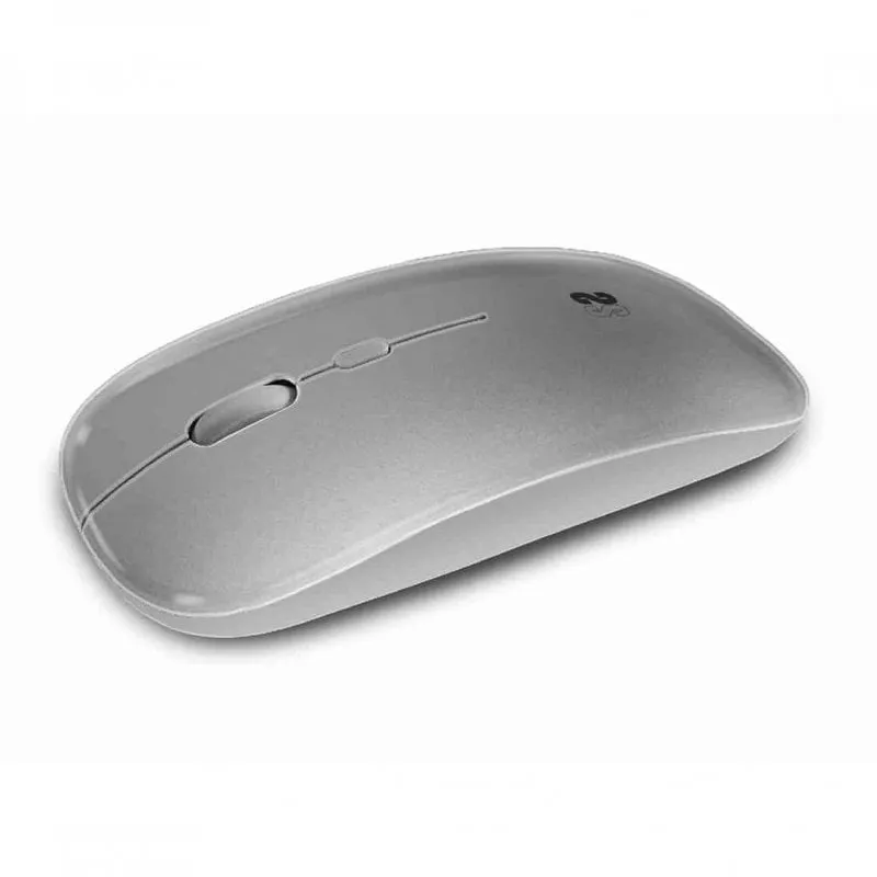 Mouse wireless Bluetooth Subblim Dual Flat Mouse 1600 DPI grigio