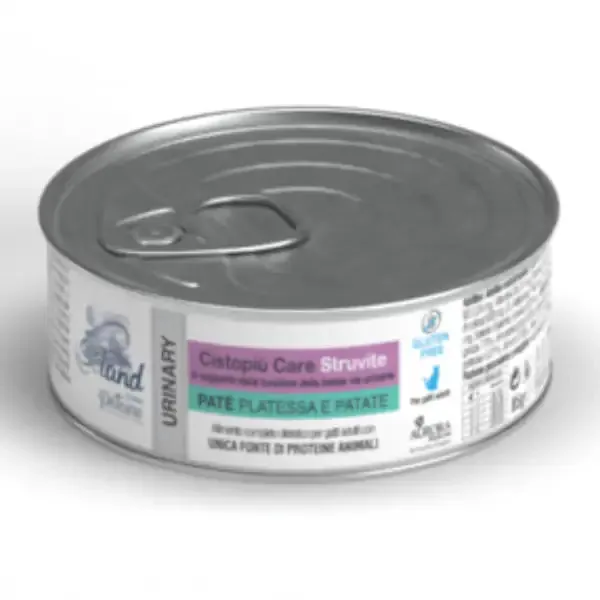 Siland Diet Cistopiù Care Struvite Cat Adult da 85 gr Platessa e patate (scadenza: 30/03/2027) - confezione da 12 pezzi - Dieta veterinaria per gatti