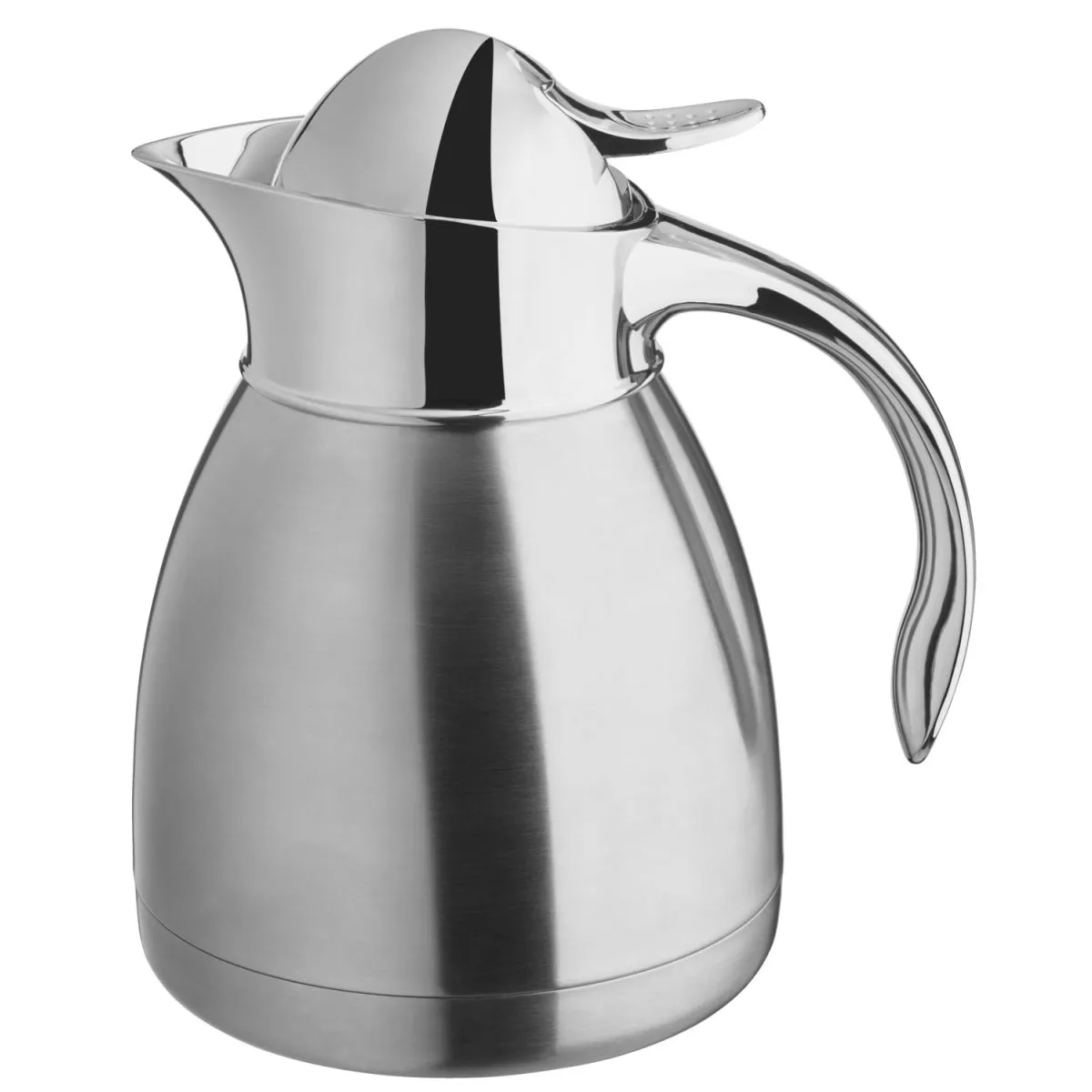 VEGA Caraffa termica Gerro; 1000 ml, 13.6x19.5 cm (ØxH); argento; conica