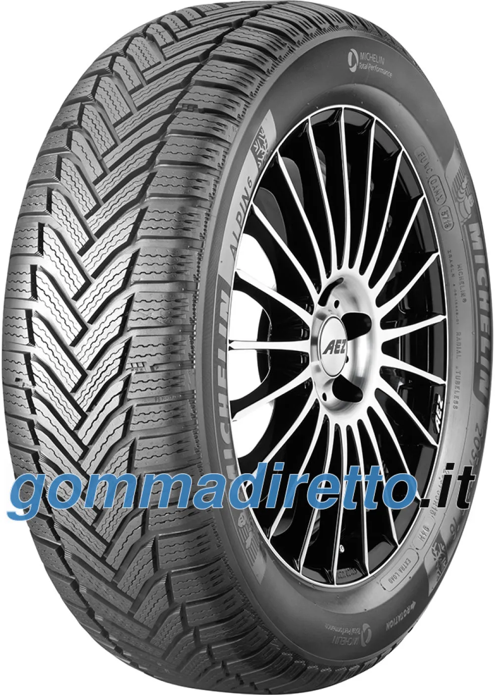 Michelin Alpin 6 ( 225/50 R19 100H XL DOT2021 ) - immagine 1