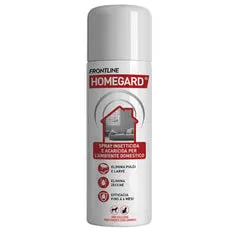 Frontline Homegard Spray insetticida e acaricida per l’ambiente domestico 250 ml - Antiparassitario per cani