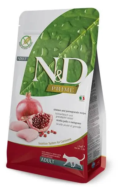 N&d cat grain free pollo & melograno adult 5 kg