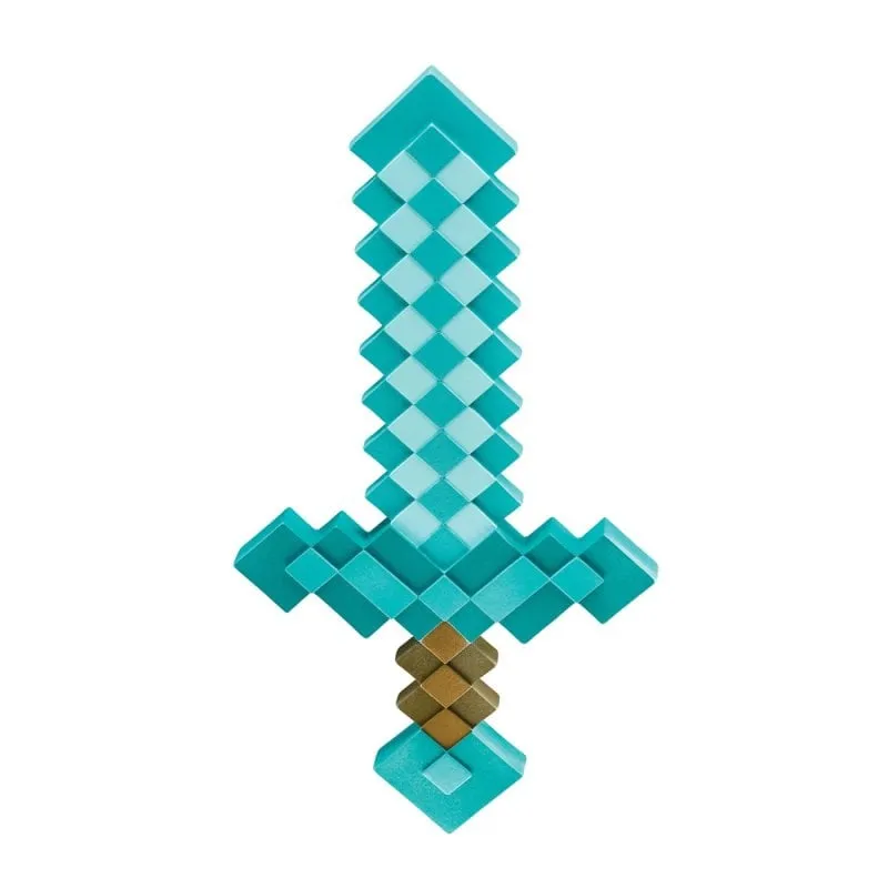 Travestimento Replica della spada di diamante blu da Minecraft