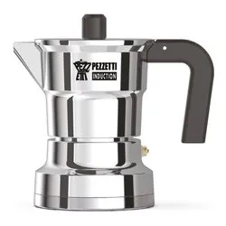 Caffettiera Alluminio 2 Tazze SOLIDEXPRESS induzione Cromo lucido 1654NEW