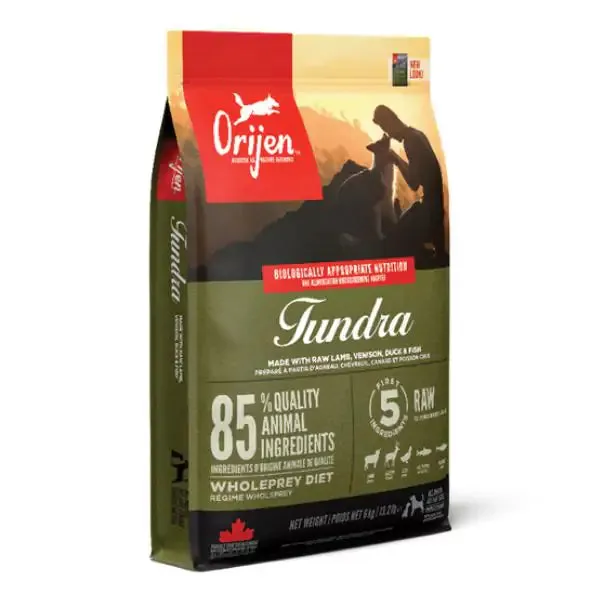 Orijen Tundra Dog Food 11,4 kg - Croccantini per cani