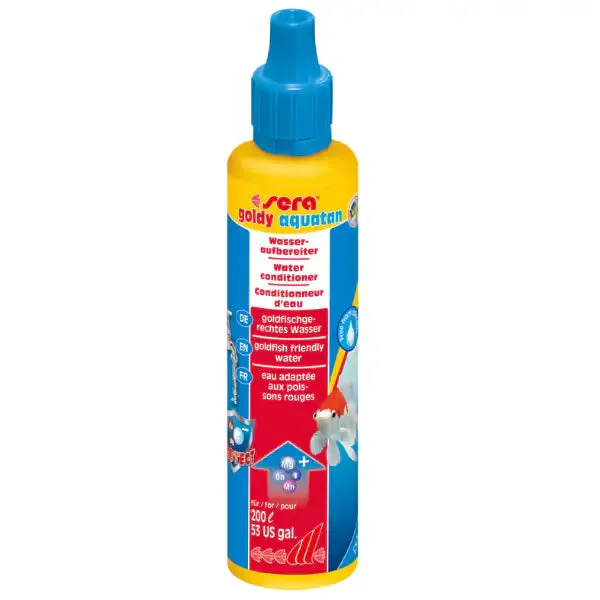 Sera Goldy Aquatan condizionatore d'acqua per pesci rossi 100 ml