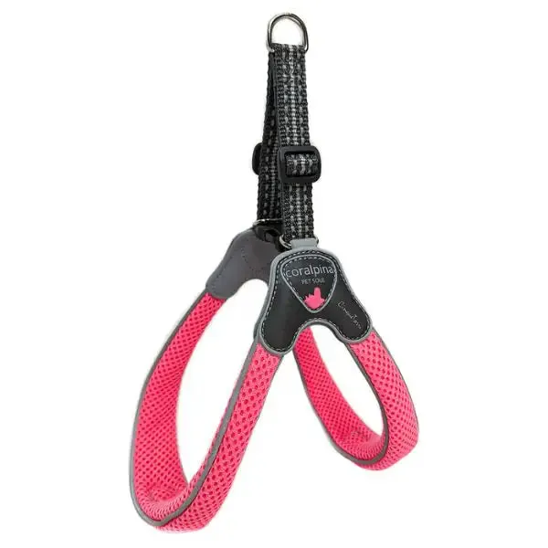 Pettorina per cani di taglia piccola e media Coralpina Cinquetorri Classic Rosa Taglia 7