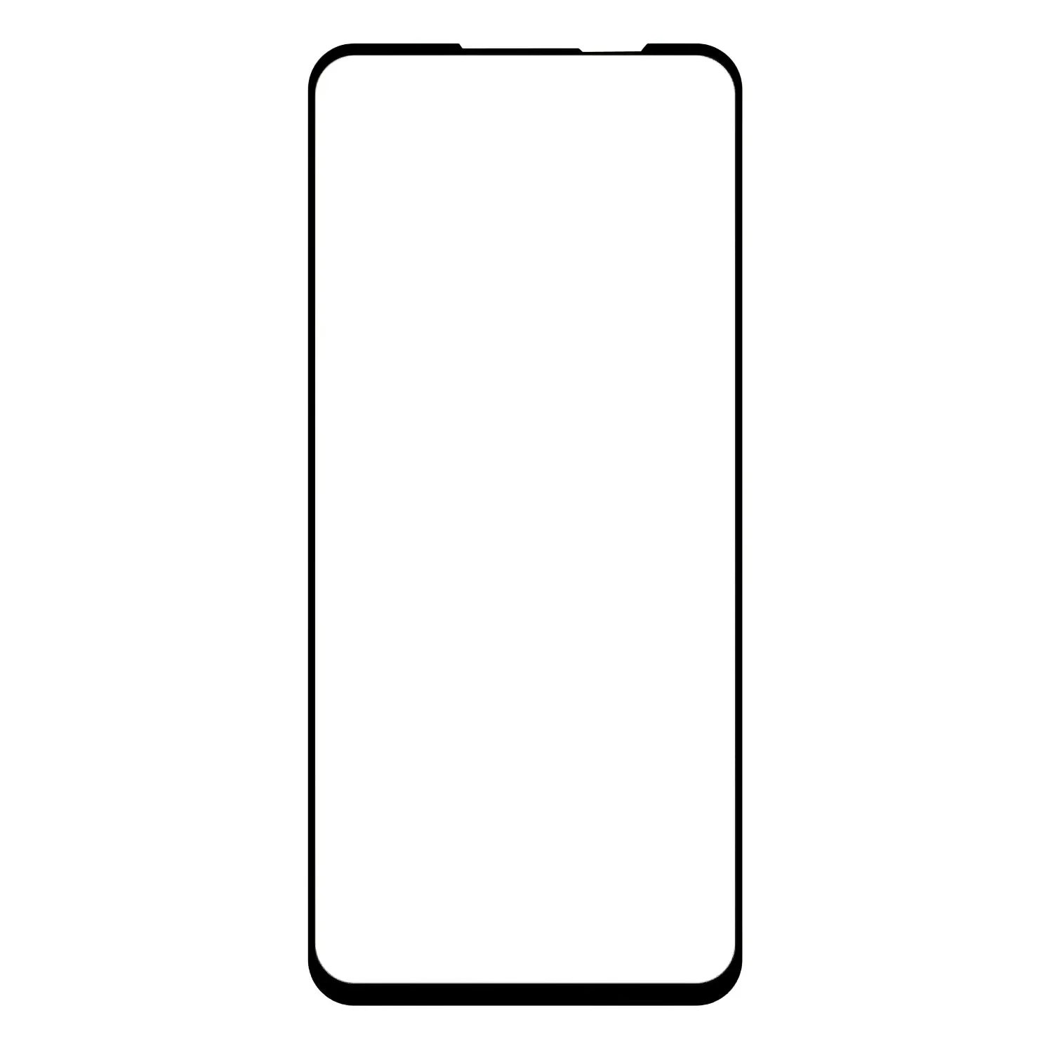 Protezione dello schermo in ceramica OEM per Motorola Moto Moto G54 Power Edition / G14 / G54 / G73, vetro flessibile, colla completa, 5D, nero