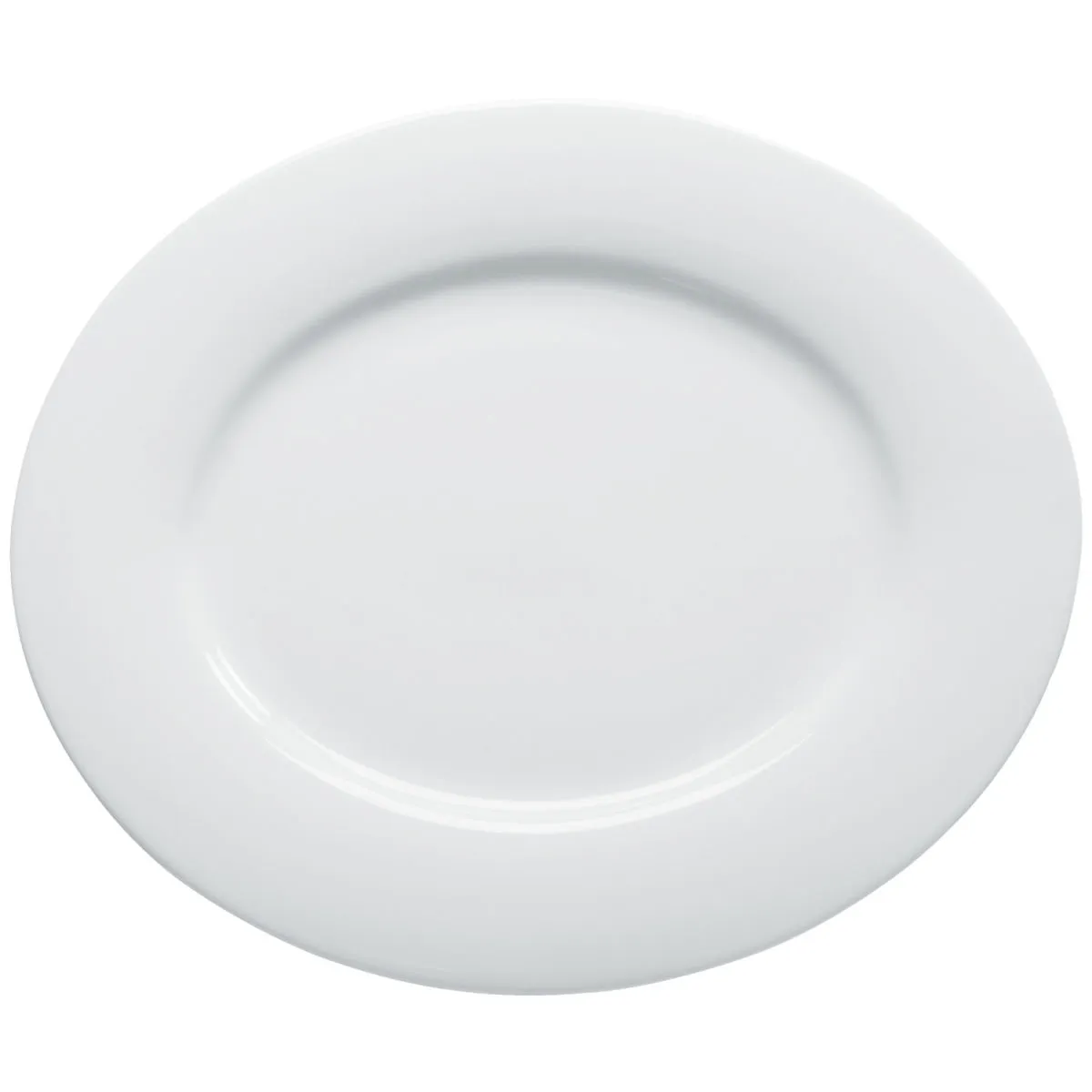 2x VEGA Piatto Pallais; 31.5x26.5x2.5 cm (LxLxH); bianco; ovale; 2 pz. / Pacco