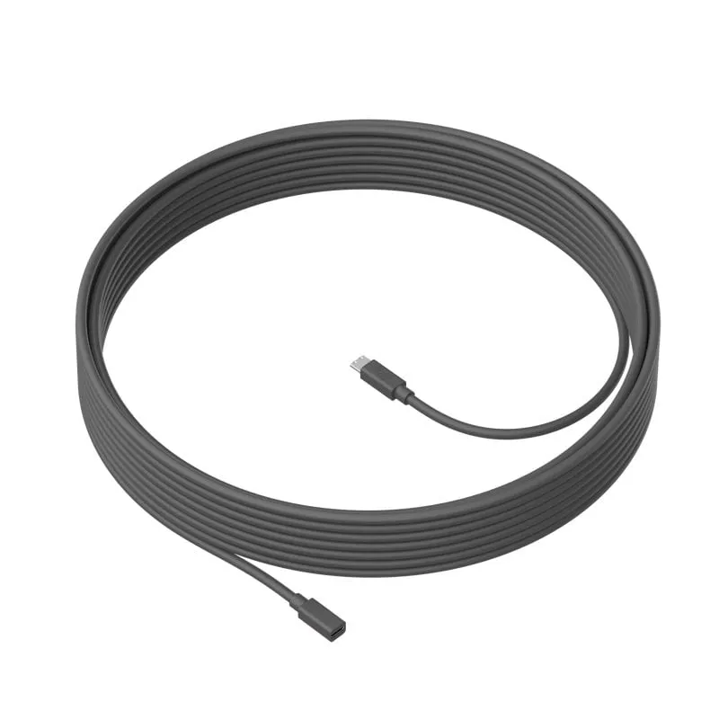 Cavo prolunga per microfono Logitech MeetUp da 10 m in grafite