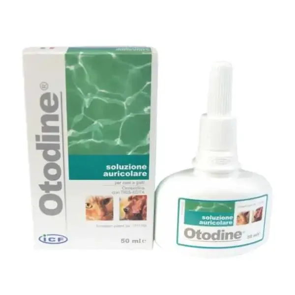 ICF Otodine soluzione auricolare detergente per cani e gatti 50 ml