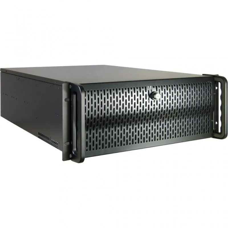 Custodia rack USB Inter-Tech IPC 4U-4129L ATX senza alimentatore