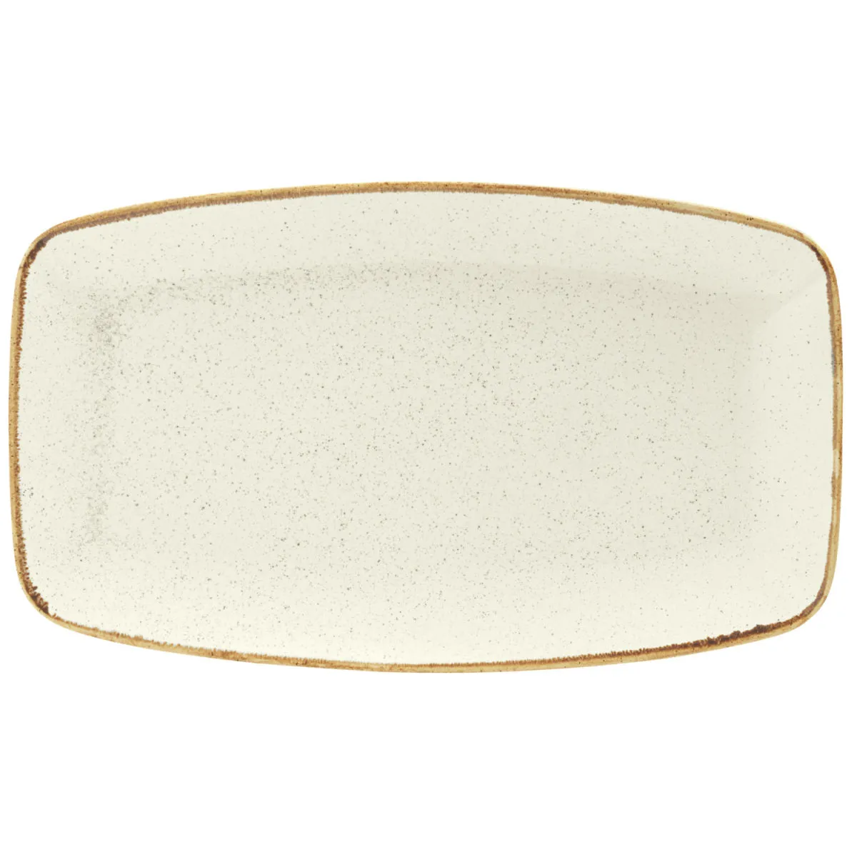 6x VEGA Piatto da portata Sidina rettangolare, angoli arrotondati; 31x18x2.5 cm (LxLxH); beige; rettangolare; 6 pz. / Pacco