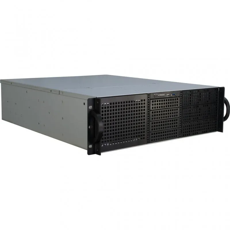 Custodia rack Inter-Tech 3U-30240 ATX USB 3.2 senza alimentatore