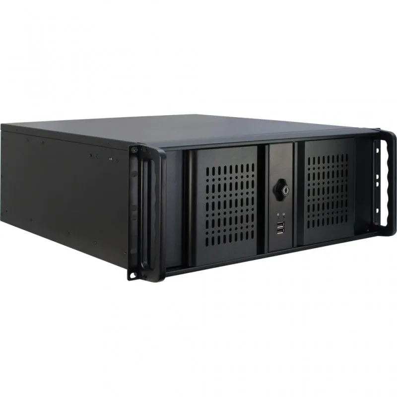 Custodia rack USB Inter-Tech 4U-4098-S ATX senza alimentatore