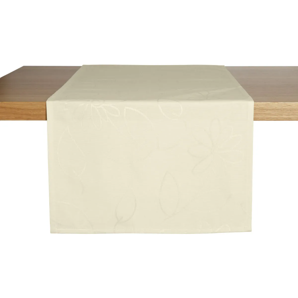 ERWIN M. Runner Floralie; 40x130 cm (LxL); champagne beige; rettangolare