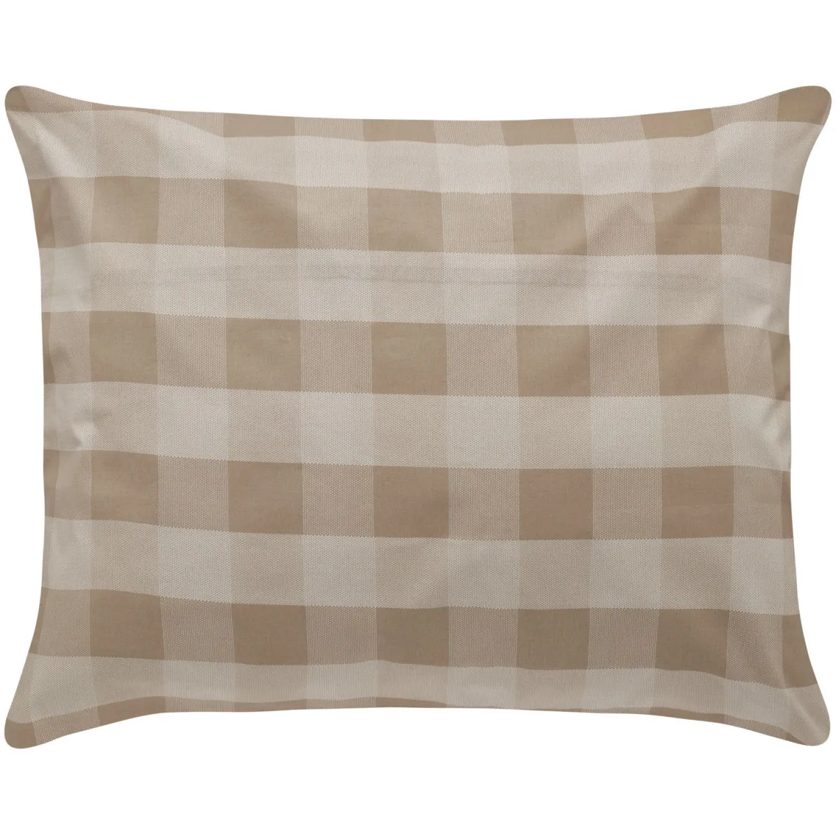 ERWIN M. Federa cuscino Loan con chiusura a sacco; 65x100 cm (LxL); tortora