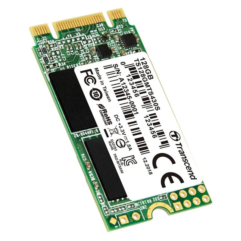 Transcend 430S M.2 128 GB Serial ATA III 3D NAND