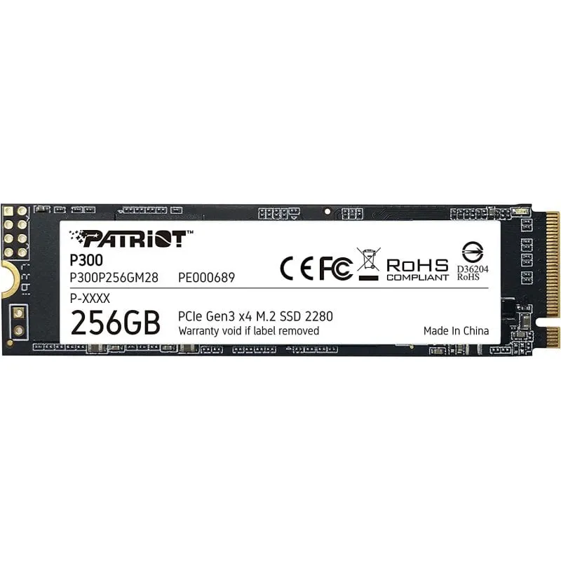 Patriot P300 SSD da 256 GB M.2 PCIe NVMe