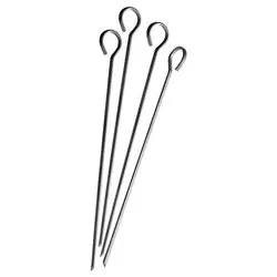 Set spiedini 6 pz Inox (30cm) Cromo S30 6