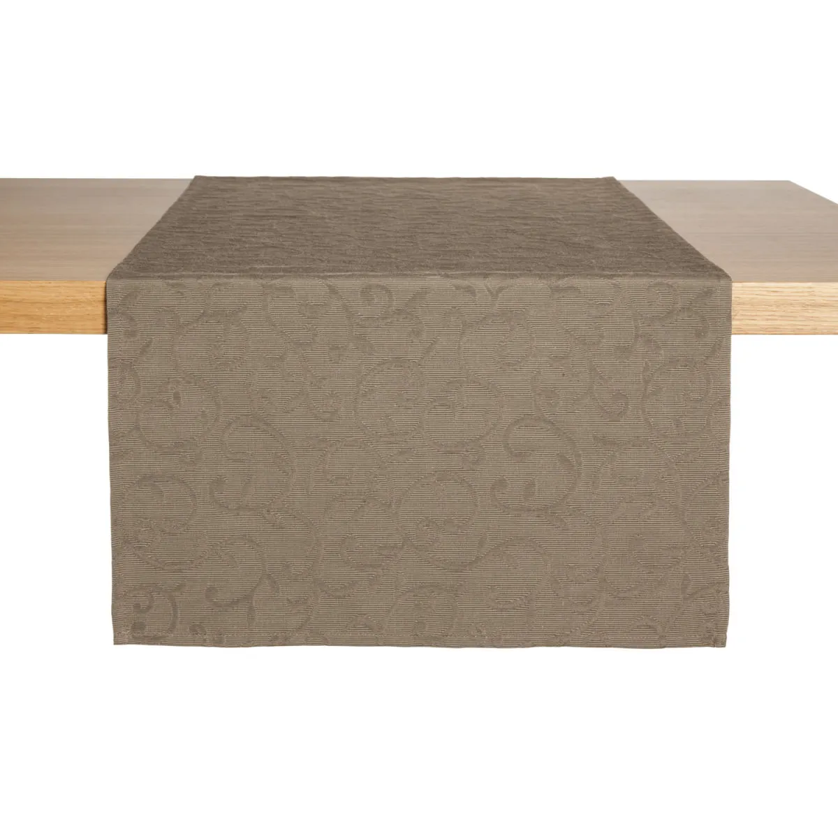 ERWIN M. Runner tavola Biella; 40x170 cm (LxL); moka; rettangolare