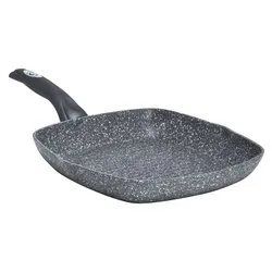 Bistecchiera Alluminio antiaderente (28x28cm) MADAME PETRAVERA 3.0 Grigio AP000139