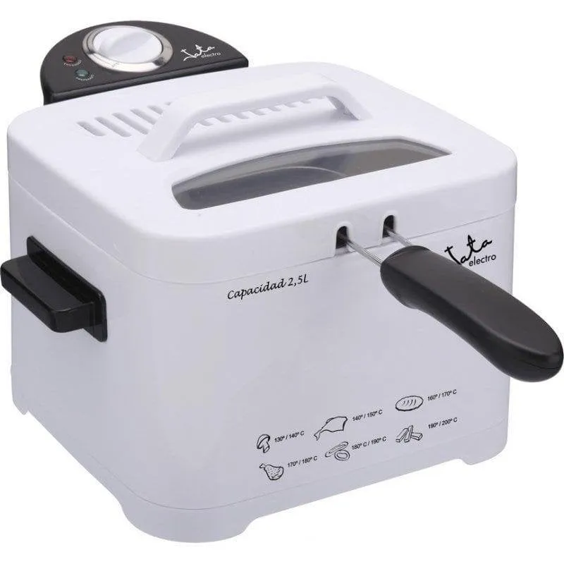 Friggitrice Jata FR278 con Finestra 2,5 L 2000 W Termostato Regolabile