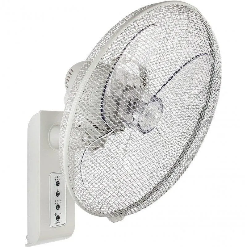 Ventilatore da parete CasaFan Greyhound WV45 50W telecomando 3 velocità bianco