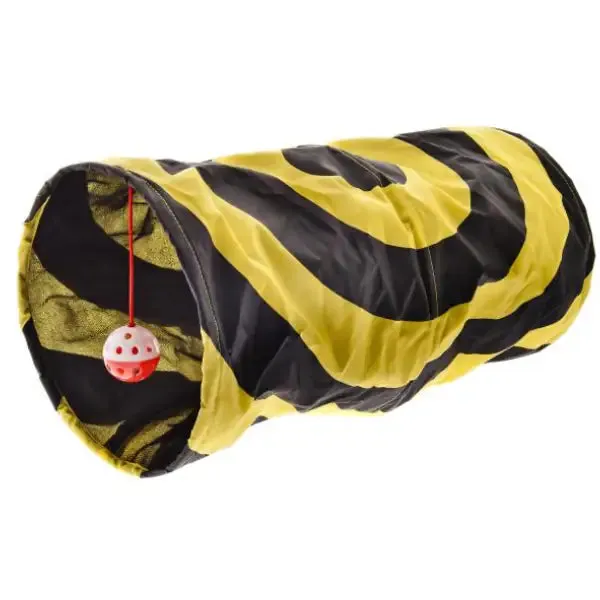 Tunnel Fluo Ferribiella Misura 50x25 cm - Giochi per gatti