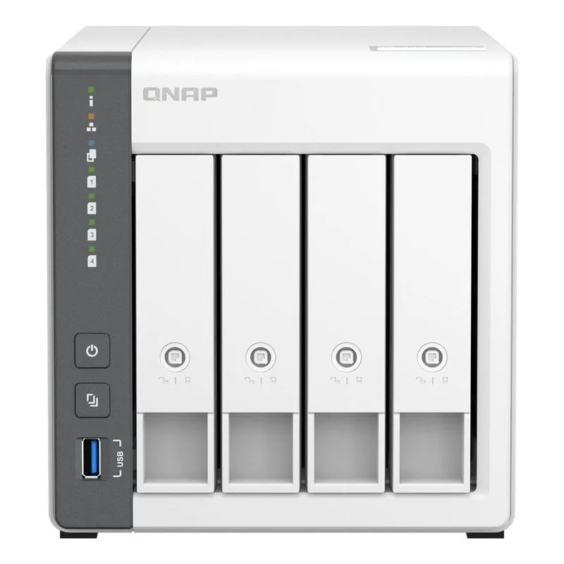 QNAP TS-433 NAS Tower Collegamento ethernet LAN Cortex-A55