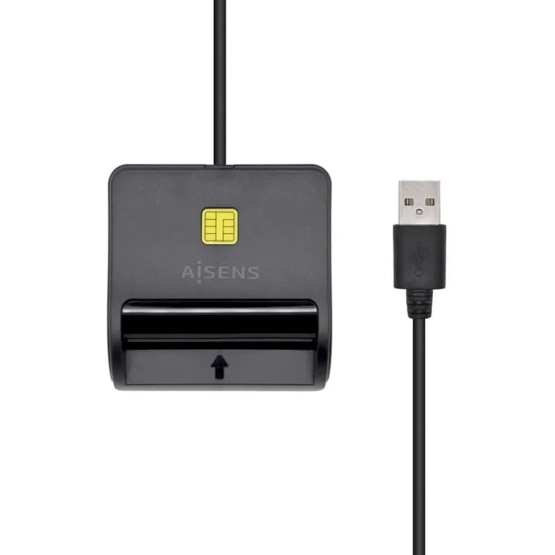 Lettore di smart card Aisens/DNIe USB 2.0 Nero