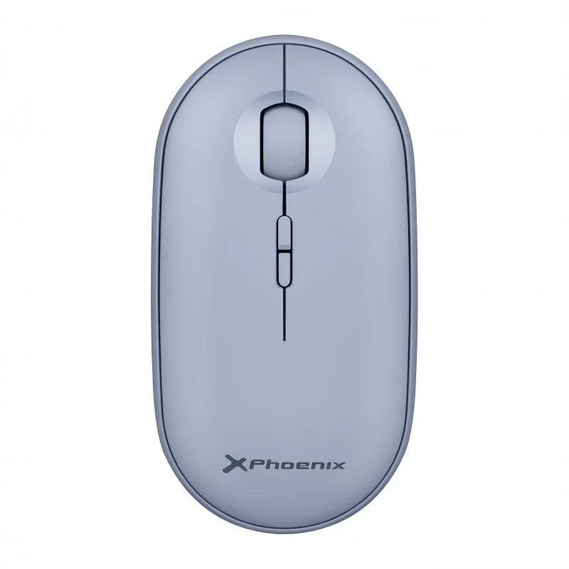 Mouse ottico wireless Phoenix Rebble 1600 DPI Blu