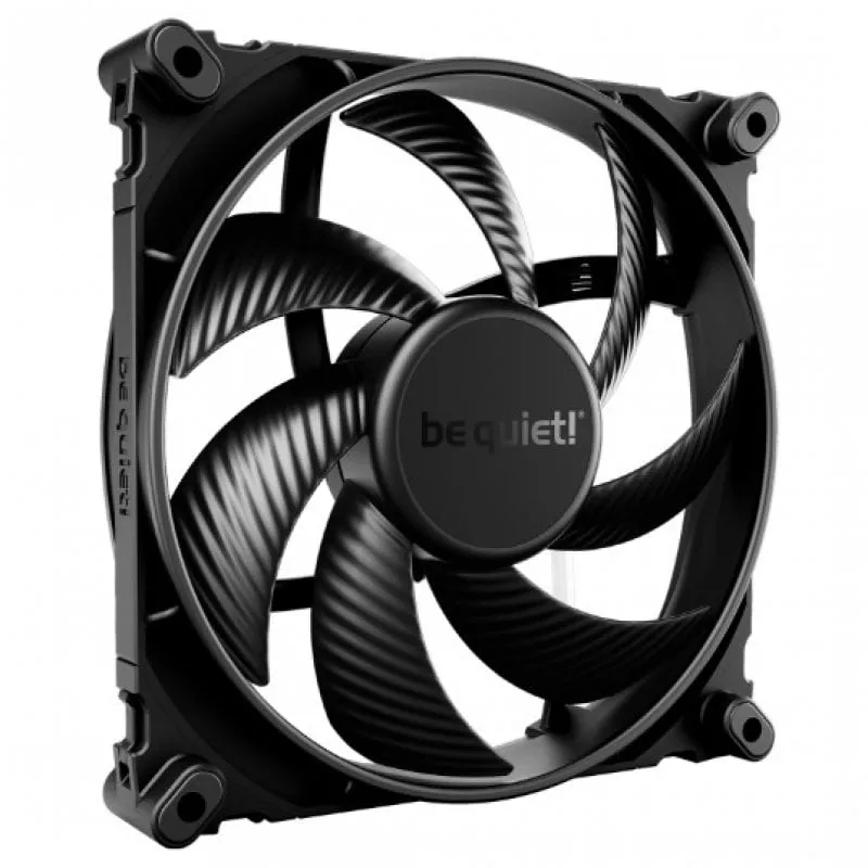 Silenzio! Ventola Silent Wings 4 PWM ad alta velocità da 140 mm Nera
