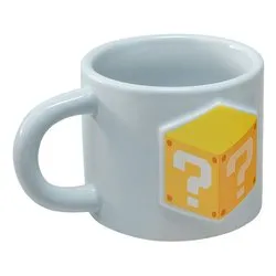 Tazza mug Ceramica (400ml) Embossed Block? SUPER MARIO Bianco multicolore PP15851NN