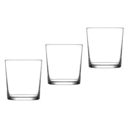 Set bicchieri Acqua 3 pz Vetro (340ml) BODEGA Trasparente 390400060