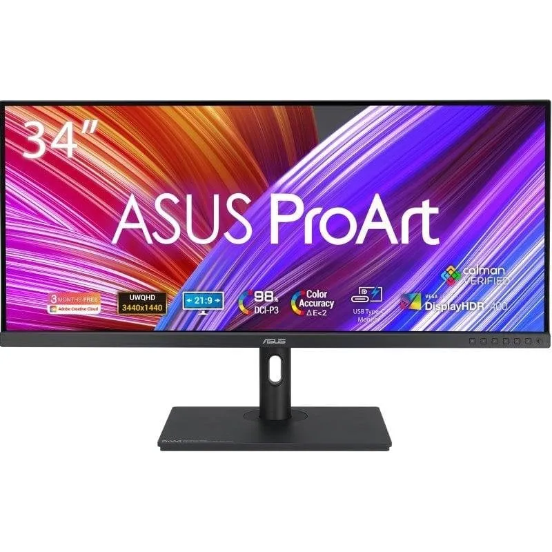Monitor PC Asus ProArt PA348CGV 34" UWQHD 120Hz IPS FreeSync Premium Pro USB-C