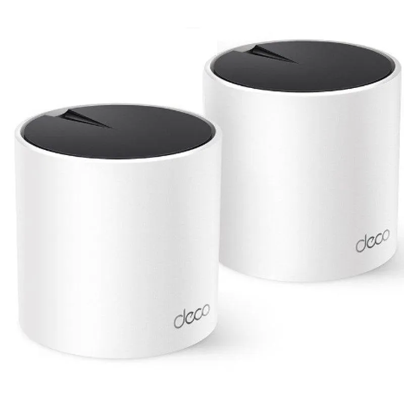 WiFi Mesh TP-Link Deco X55 2 Nodi 3000 Mbps Copertura 4500 piedi² Sicurezza